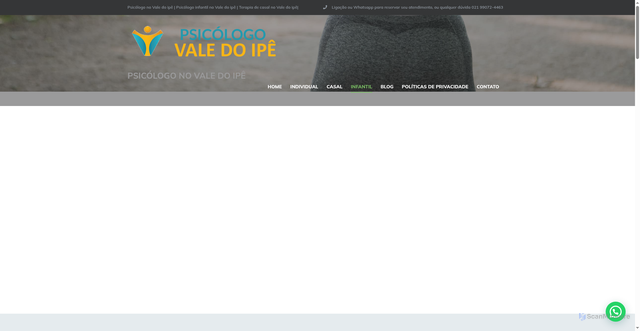 Security scan screenshot of https://psicologosvaledoipe.top/psicologo-infantil-no-vale-do-ipe/