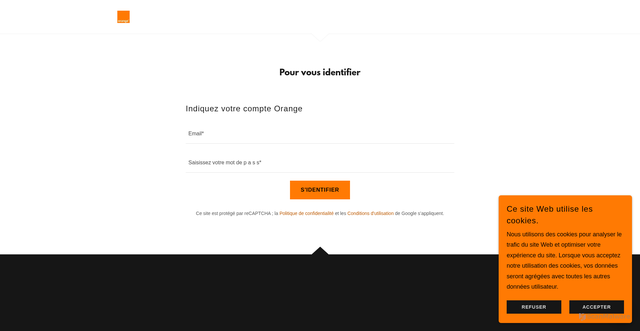 Security scan screenshot of https://orangefr6.godaddysites.com/
