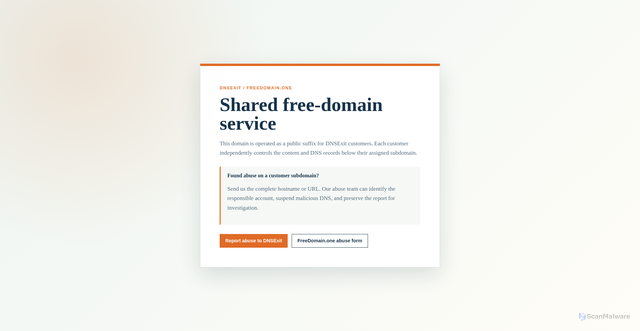 Security scan screenshot of https://publicvm.com