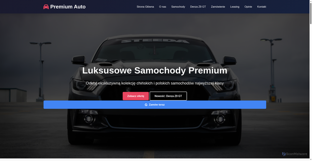 Security scan screenshot of https://premiumauto1-f869d1f33t.edgeone.app/