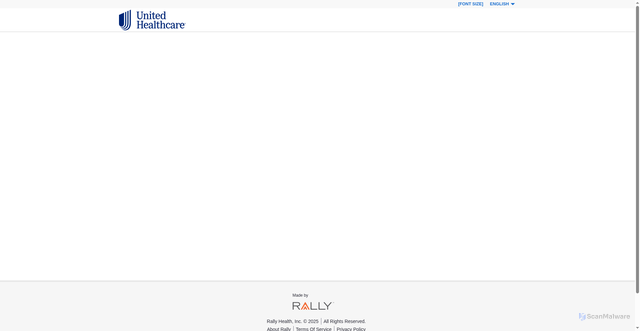 Security scan screenshot of https://connect.werally.com/plans/uhc