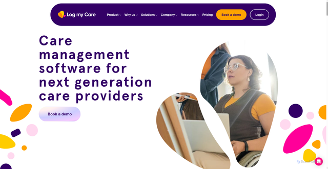 Security scan screenshot of https://logmycare.co.uk
