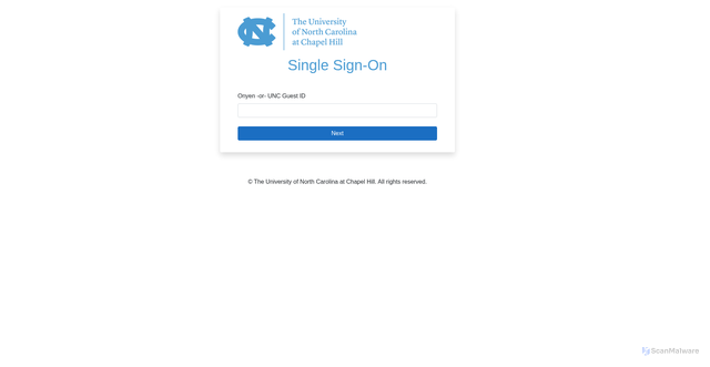 Security scan screenshot of https://pa.cc.unc.edu