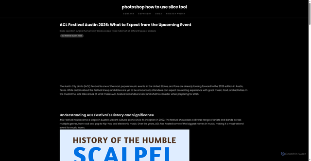 Security scan screenshot of https://lensanetworkblog-dpmeobwj7c3a.edgeone.app/acl-festival-austin-2026.html