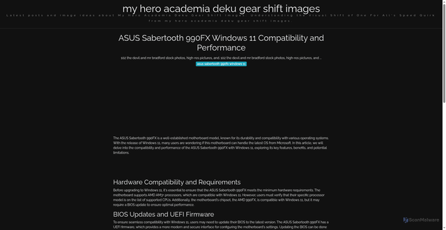 Security scan screenshot of https://smlparkhomessitus-dpacotmvxte9.edgeone.app/asus-sabertooth-990fx-windows-11.html