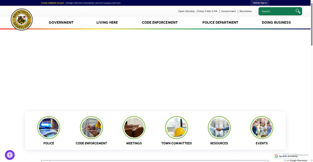 Security scan screenshot of https://brentwoodmd.gov/