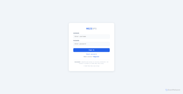 Security scan screenshot of https://rezifixedops.pages.dev/'%20+%20url%20+%20'