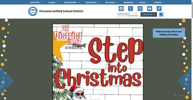 Security scan screenshot of http://proudtobe.pusd.org/