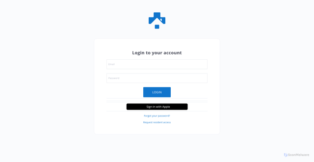 Security scan screenshot of https://app.propertymeld.com