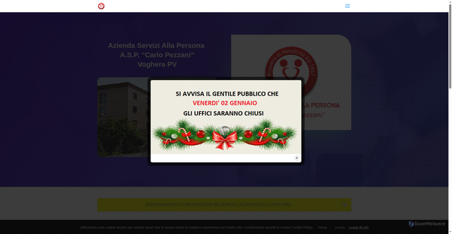 Security scan screenshot of https://aspvoghera.it/