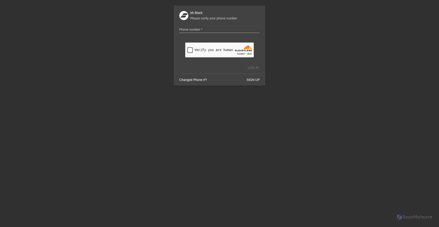 Security scan screenshot of https://themrblack.com