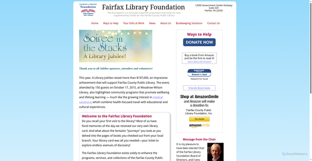 Security scan screenshot of https://fcplfoundation.org