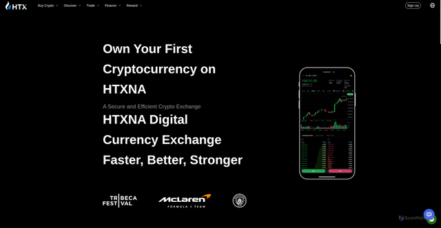 Security scan screenshot of http://htxnaf.top/