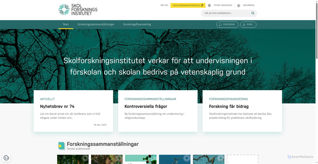 Security scan screenshot of https://www.skolfi.se/