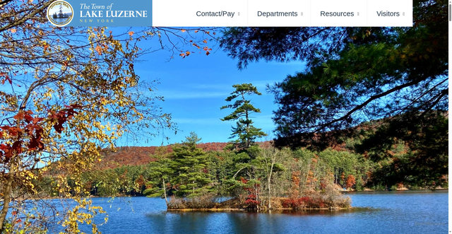 Security scan screenshot of https://lakeluzerneny.gov/