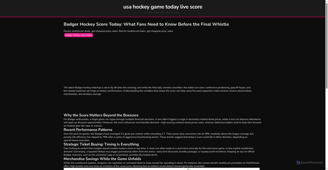 Security scan screenshot of https://langkahwavestories-dp7i6dvoz1z0.edgeone.app/badger-hockey-score-today.html
