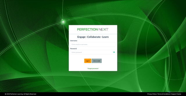 Security scan screenshot of https://perfectionnext.com