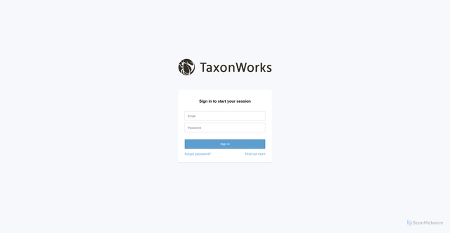 Security scan screenshot of https://sfg.taxonworks.org