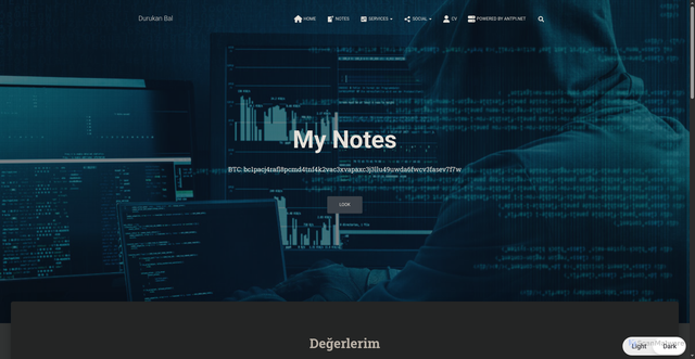 Security scan screenshot of https://durukanbal.com
