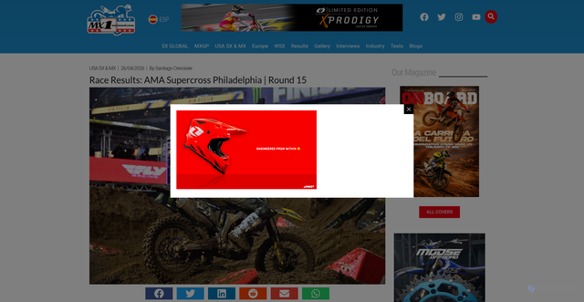 Security scan screenshot of https://mx1onboard.com/race-results-ama-supercross-philadelphia-round-15/
