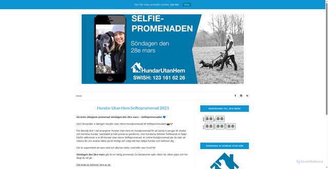 Security scan screenshot of https://selfiepromenaden.se