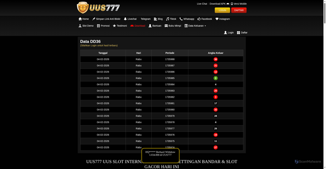 Security scan screenshot of https://xn--12ccfaapan5koap0gbucc0a8bd2cn0dwedknfn7fb2hyyua3k.net/desktop/data/dd36?m=3