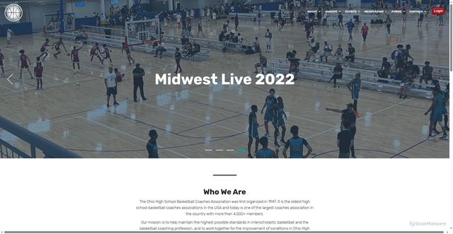 Security scan screenshot of https://oh.nhsbca.org/