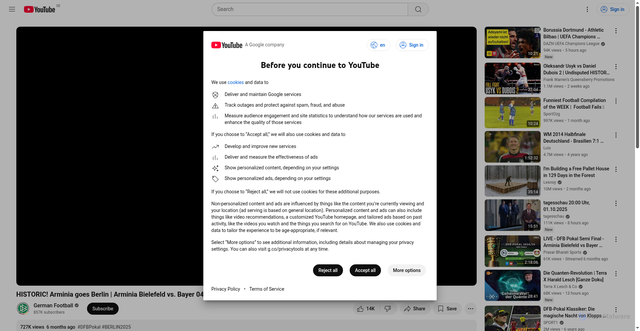 Security scan screenshot of https://www.youtube.com/watch?v=sKKB2jM83wg