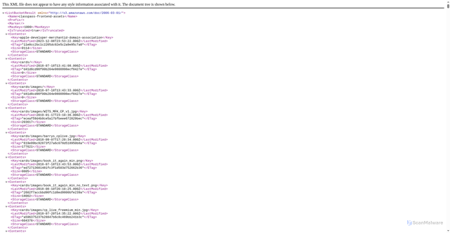 Security scan screenshot of https://cdn8.classpass.com