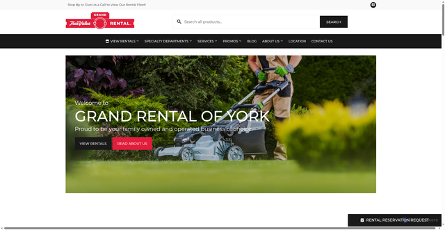 Security scan screenshot of https://grandrentalofyork.com