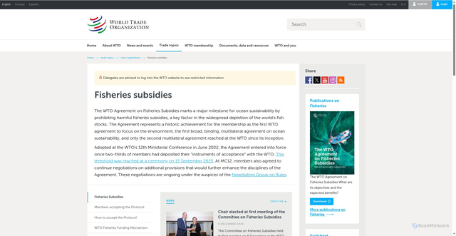 Security scan screenshot of https://gx-f4x.pages.dev/english/tratop_e/rulesneg_e/fish_e/fish_e.htm