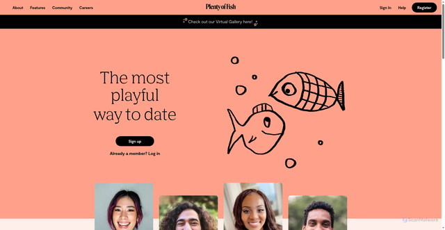 Security scan screenshot of https://www.pof.com