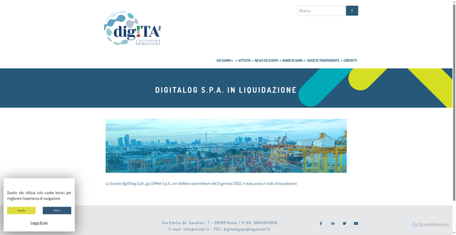 Security scan screenshot of https://uirnet.it/