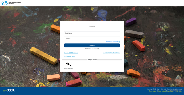Security scan screenshot of https://www.bgca.net