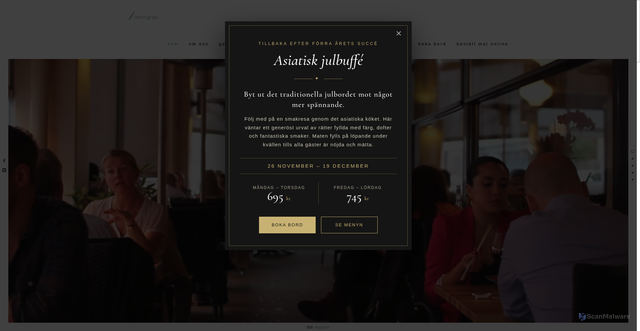Security scan screenshot of https://lemongrass.se