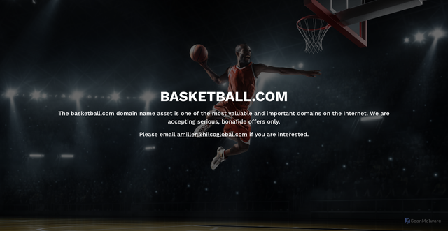 Security scan screenshot of https://www.basketball.com/