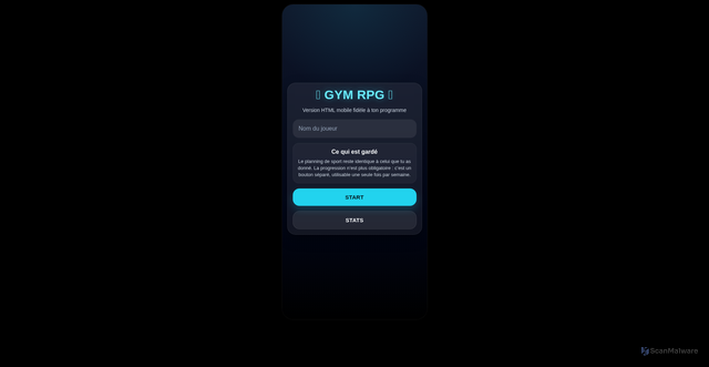 Security scan screenshot of https://gymap-qheq6ivel5.edgeone.app/