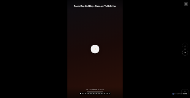 Security scan screenshot of https://illumeably.com/video/paper-bag-girl-begs-stranger-to-hide-her/