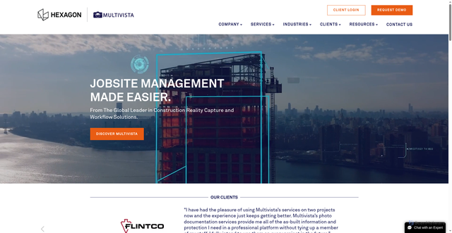Security scan screenshot of https://www.multivista.com
