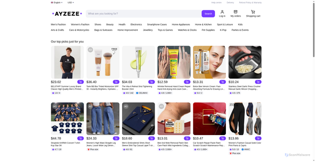 Security scan screenshot of https://coolbe.com