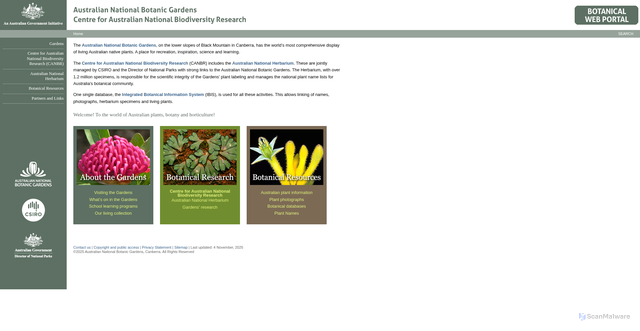 Security scan screenshot of https://cpbr.gov.au