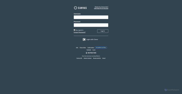 Security scan screenshot of https://willisisd.instructure.com