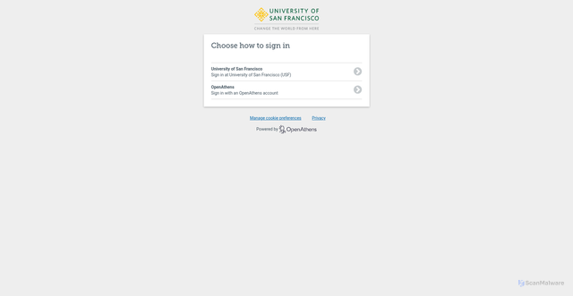Security scan screenshot of https://legalresearch.usfca.edu/immigrationlawandpolicy