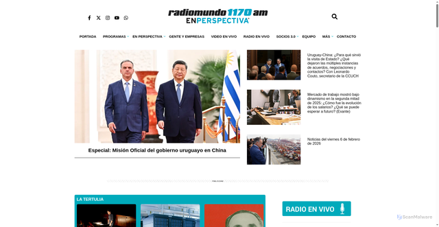 Security scan screenshot of https://enperspectiva.uy