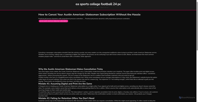 Security scan screenshot of https://langkahdigitalblog-dpqpckrtrsew.edgeone.app/cancel-austin-american-statesman-subscription.html