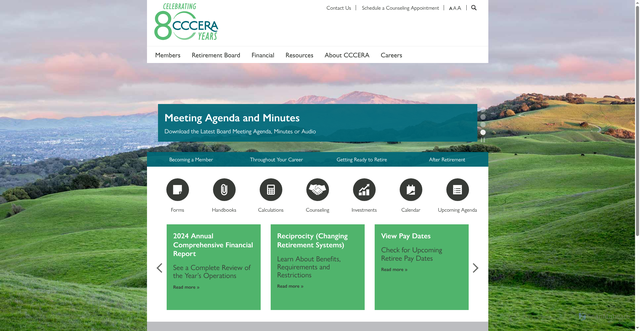 Security scan screenshot of https://www.cccera.gov/