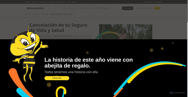 Security scan screenshot of http://reallybds.online/