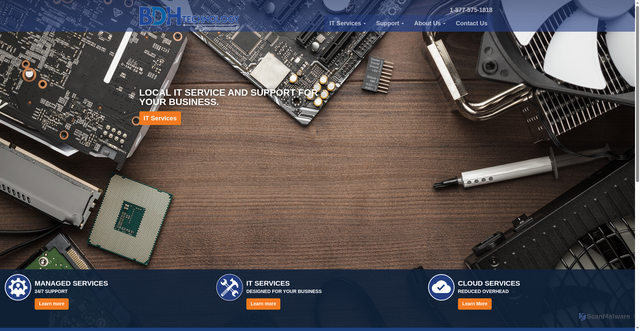 Security scan screenshot of http://www.toledoiowa.gov/