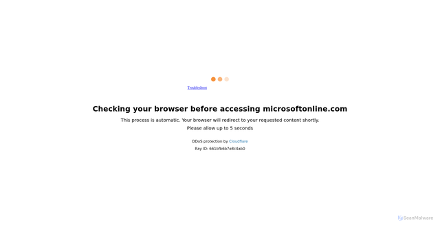 Security scan screenshot of https://pptmy4yotx7svpq.pages.dev