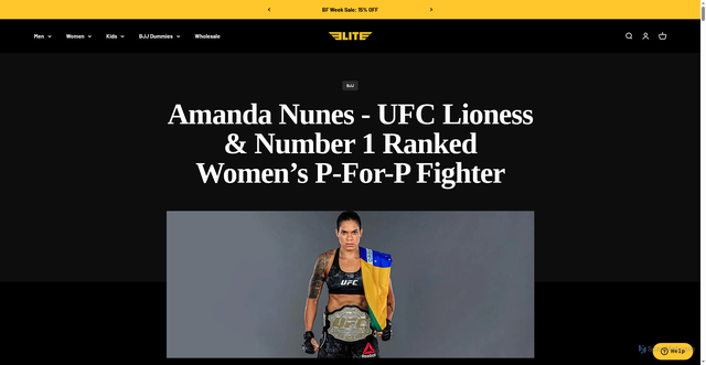 Security scan screenshot of https://www.elitesports.com/blogs/news/amanda-nunes-ufc-lioness-number-1-ranked-women-s-p-for-p-fighter